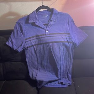 Structure Slim-Fit Men’s Polo Shirt (Size S, Dark Blue, Like New)
